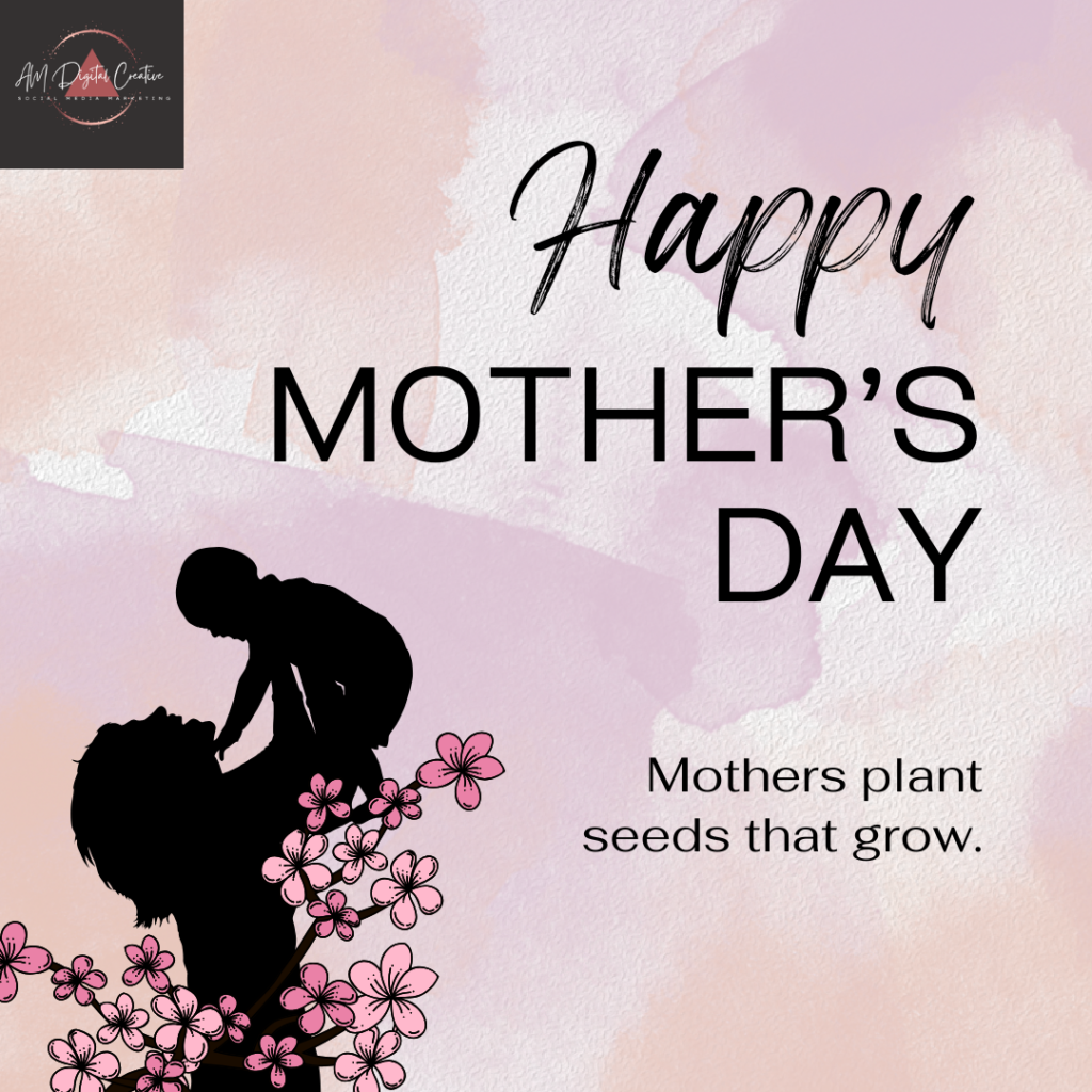 pastel pink simple happy mother's day instagram post 2